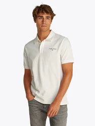 Tommy Jeans Poloshirt marine/rot/weiß