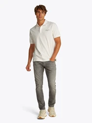 Tommy Jeans Poloshirt marine/rot/weiß