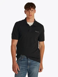 Tommy Jeans Poloshirt schwarz/weiß