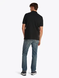 Tommy Jeans Poloshirt schwarz/weiß