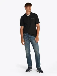 Tommy Jeans Poloshirt schwarz/weiß