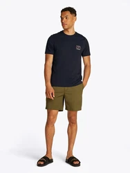TOMMY HILFIGER T-Shirt navy / rot / weiß