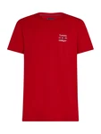 TOMMY HILFIGER T-Shirt marine/rot/weiß