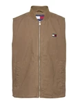 Tommy Jeans Weste hellbraun