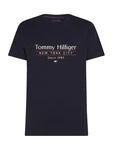 TOMMY HILFIGER T-Shirt marine/rot/weiß