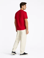 TOMMY HILFIGER T-Shirt blau/rot/weiß
