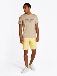 TOMMY HILFIGER T-Shirt dunkelblau/khaki/rot/weiß