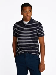 TOMMY HILFIGER Poloshirt SEASONAL marine/weiß