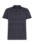 TOMMY HILFIGER Poloshirt SEASONAL marine/weiß