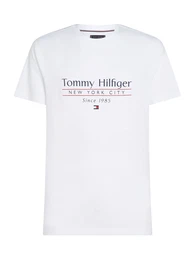 T-Shirt dunkelblau / rot / wei