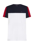 TOMMY HILFIGER T-Shirt marine/rot/weiß