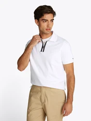 TOMMY HILFIGER Poloshirt 'LIQUID' navy/weiß
