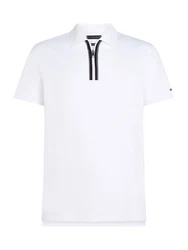 TOMMY HILFIGER Poloshirt 'LIQUID' navy/weiß