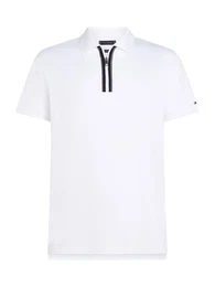 Poloshirt 'LIQUID' navy / wei