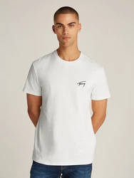 Tommy Jeans T-Shirt TJM REG SIGNATURE TEE EXT weiß