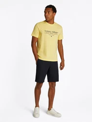 TOMMY HILFIGER T-Shirt navy/gelb