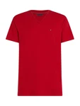 TOMMY HILFIGER T-Shirt 'ESSENTIAL' dunkelrot
