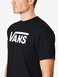 VANS T-Shirt 'CLASSIC' schwarz/wei