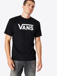 VANS T-Shirt 'CLASSIC' schwarz/wei