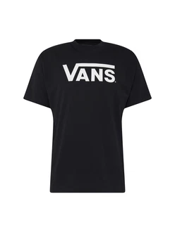 VANS T-Shirt 'CLASSIC' schwarz/wei