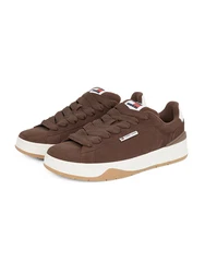 Tommy Jeans Sneaker braun/weiß
