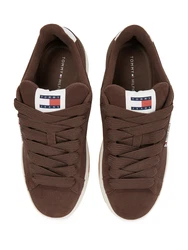 Tommy Jeans Sneaker braun/weiß
