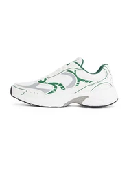 Tommy Jeans Sneaker 'ARCHIVE 25' ecru/grau/grün
