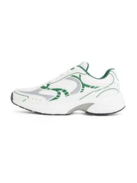 Sneaker (GRS) ecru / grau / grn