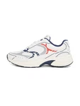 Tommy Jeans Sneaker 'ARCHIVE 25' navy / hellgrau / rot
