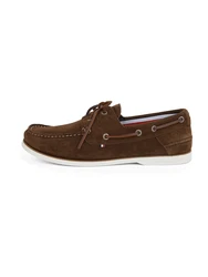 TOMMY HILFIGER Mokassin dunkelbraun