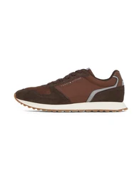 Sneaker 'RUNNER' karamell / dunkelbraun