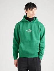 TOMMY HILFIGER Sweatshirt grün/weiß
