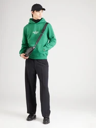 TOMMY HILFIGER Sweatshirt grün/weiß
