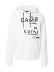 CAMP DAVID Sweatshirt schwarz/wei