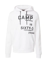 CAMP DAVID Sweatshirt schwarz/wei
