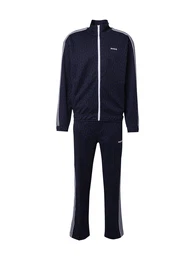Jogginganzug 'Doduck/Don' marine / dunkelblau / wei