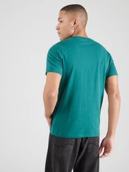 GAP T-Shirt 'NOVELTY' graumeliert/smaragd/weiß