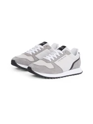 TOMMY HILFIGER Sneaker Hellgrau/Grau/Silber/Hellgrau/Grau/Silber/Hellgrau/Grau/Silber/Hellgrau/Grau/Silber/Hellgrau/Grau/Silber/Hellgrau/Grau/Silber/Weiß/Creme