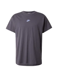 Nike Sportswear T-Shirt 'CLUB' azur/dunkelgrau