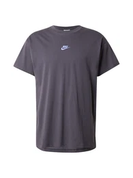T-Shirt 'CLUB' azur / dunkelgrau