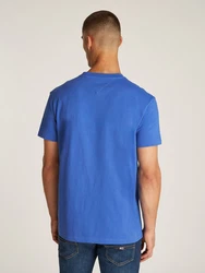 Tommy Jeans T-Shirt TJM REG SIGNATURE TEE EXT blau