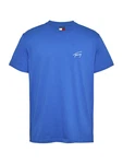 Tommy Jeans T-Shirt TJM REG SIGNATURE TEE EXT blau