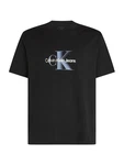 Calvin Klein Jeans T-Shirt hellgrau/schwarz/weiß