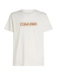 Calvin Klein Jeans T-Shirt chamois/merlot/weiß