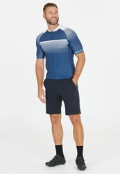 ENDURANCE Radhose Benal 2-in-1-Design dunkelblau