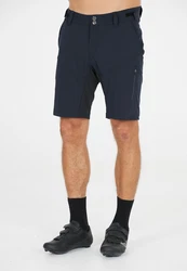 ENDURANCE Radhose Benal 2-in-1-Design dunkelblau