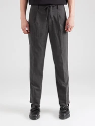 SELECTED HOMME Hose SLHLEROY hellgrau/dunkelgrau