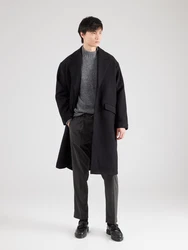 SELECTED HOMME Hose SLHLEROY hellgrau/dunkelgrau
