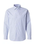 SELECTED HOMME Hemd 'SLHBARRON' navy/hellblau