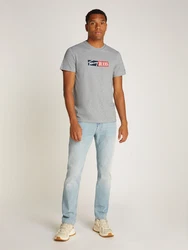 Tommy Jeans T-Shirt navy/grau/rot/offwhite